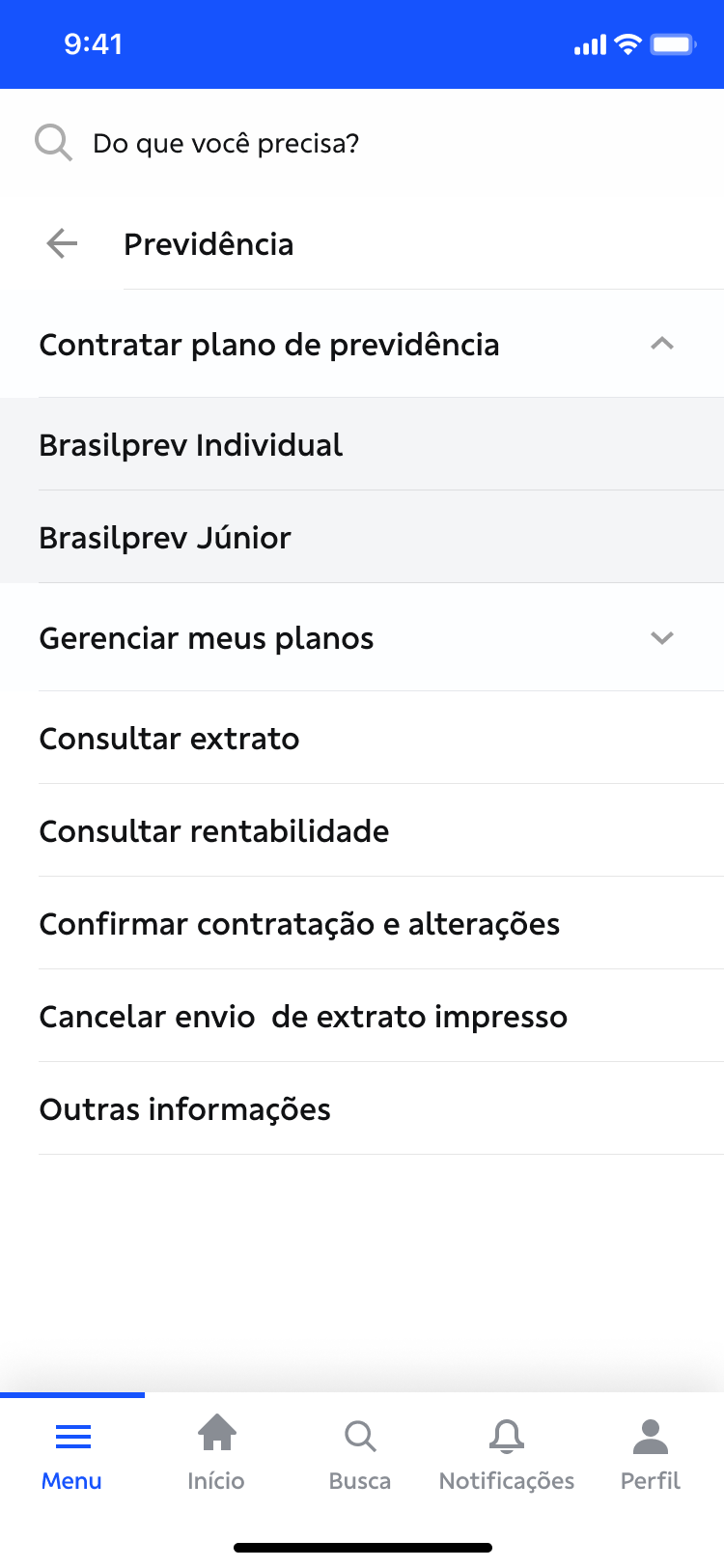 Mobile flow screen sample