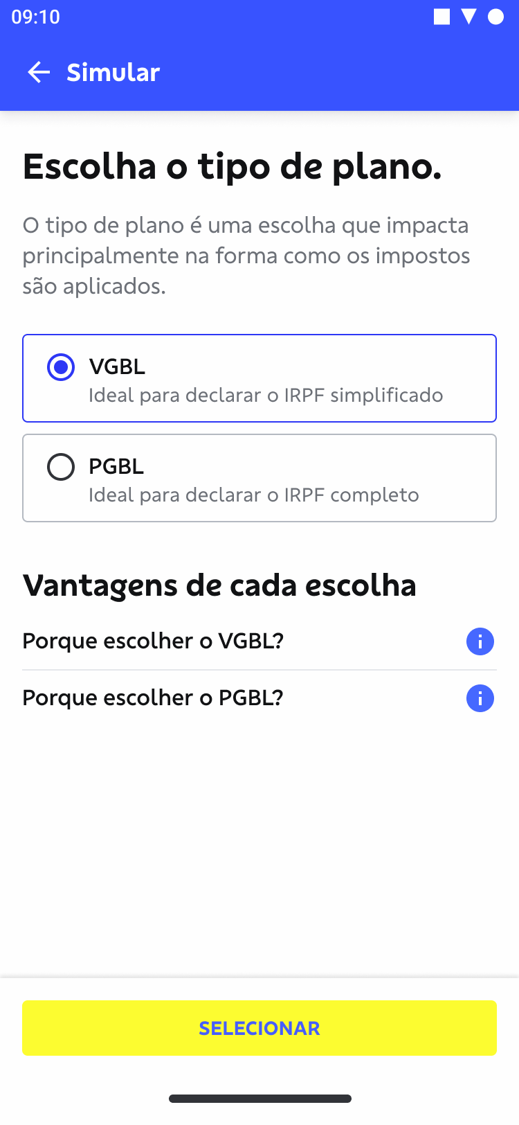 Mobile flow screen sample
