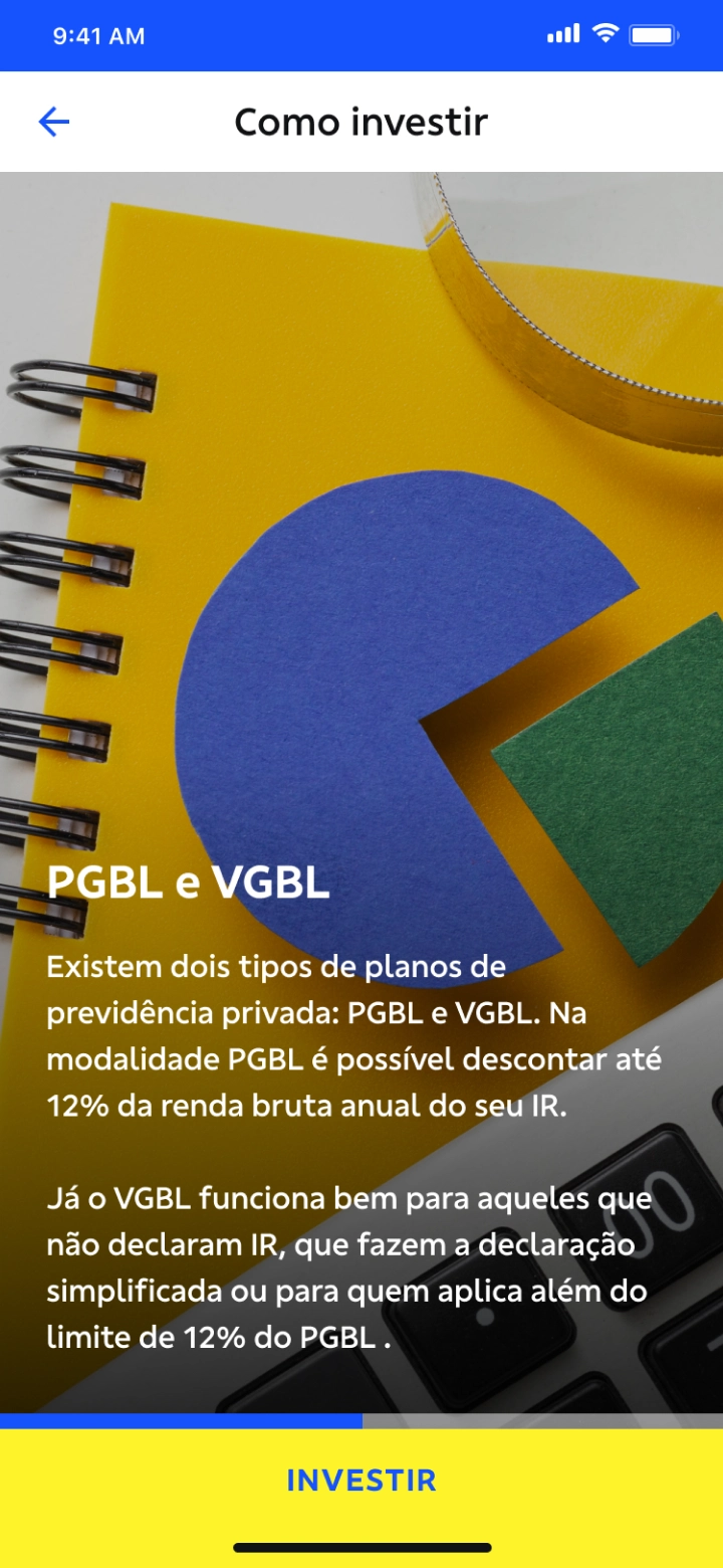 Mobile flow screen sample