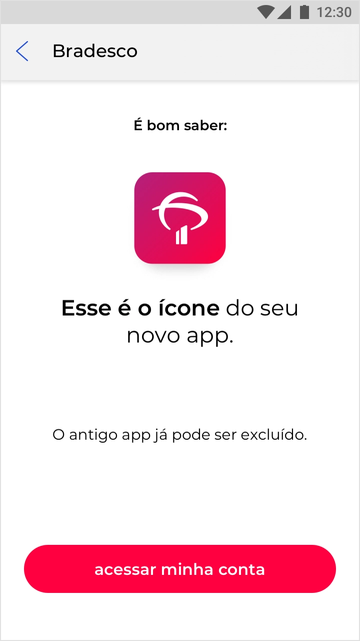 Bradesco app sample 6